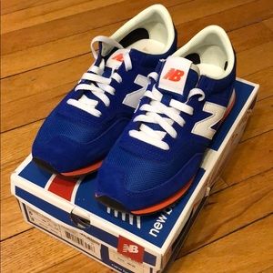 J. Crew New Balance sneakers, blue